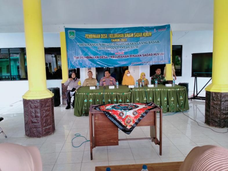 Pembinaan Kelompok Kadarkum, Balai Desa Ngadimulyo Kecamatan Sukorejo, 24 Oktober 2022