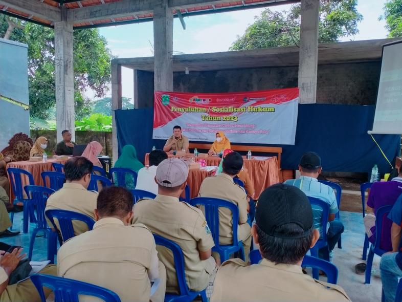 Penyuluhan/Sosialisasi Hukum Tahun 2023, Balai Desa Pajaran Kecamatan Rembang, 14 Februari 2023