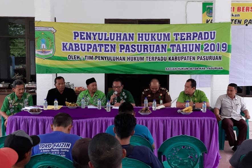 Penyuluhan Hukum Terpadu (PHT) Kecamatan Sukorejo Desa Gunting, 14 Maret 2019
