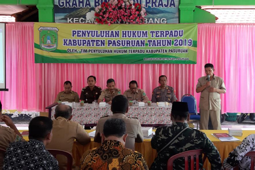 Penyuluhan Hukum Terpadu (PHT) Kecamatan rembang, 25 Maret 2019