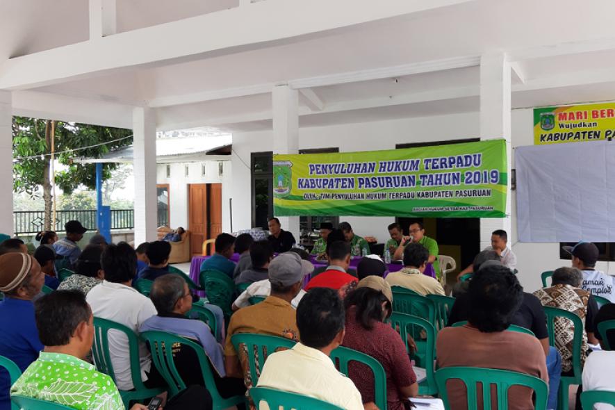 Penyuluhan Hukum Terpadu (PHT) Kecamatan Sukorejo Desa Gunting, 14 Maret 2019